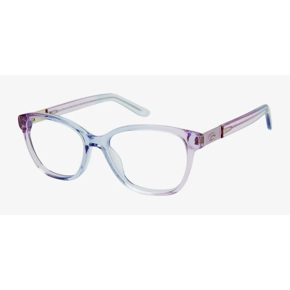 Juicy Couture Kids Eyeglasses Frames JU960 BIS Lilac Blue Purple Fade
